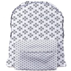 Logo Kek Pattern Black And White Kekistan White Background Giant Full Print Backpack by snek