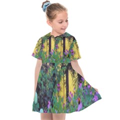 Hazy Morning Sunrise In My Rubio Garden Kids  Sailor Dress by myrubiogarden