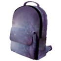 Orion Nebula pastel violet purple turquoise blue star formation Flap Pocket Backpack (Small) View1