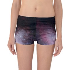 Eagle Nebula Wine Pink And Purple Pastel Stars Astronomy Boyleg Bikini Bottoms by genx