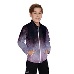 Eagle Nebula Wine Pink And Purple Pastel Stars Astronomy Windbreaker (kids) by genx