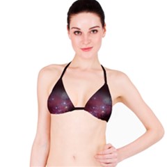 Christmas Tree Cluster Red Stars Nebula Constellation Astronomy Bikini Top by genx