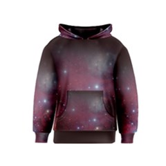 Christmas Tree Cluster Red Stars Nebula Constellation Astronomy Kids  Pullover Hoodie by genx