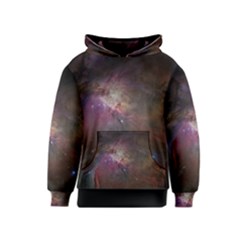 Orion Nebula Star Formation Orange Pink Brown Pastel Constellation Astronomy Kids  Pullover Hoodie by genx