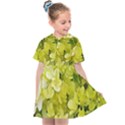 Elegant Chartreuse Green Limelight Hydrangea Macro Kids  Sailor Dress View1