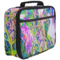 Abstract Oriental Lilies In My Rubio Garden Full Print Lunch Bag View3