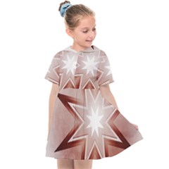 Star Christmas Festival Decoration Kids  Sailor Dress by Simbadda