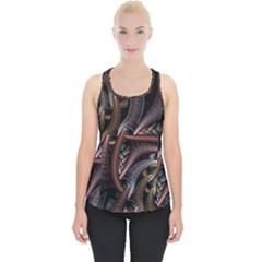 Geometry Math Fractal Art Piece Up Tank Top by Wegoenart