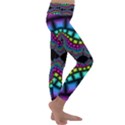 Fractal Art Artwork Digital Art Kids  Lightweight Velour Classic Yoga Leggings View3