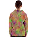 Easter Egg Colorful Texture Women s Zipper Hoodie View2