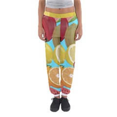 Fruit Picture Drawing Illustration Women s Jogger Sweatpants by Wegoenart