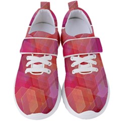 Abstract Background Texture Women s Velcro Strap Shoes by Wegoenart