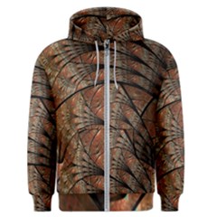 Fractals Artistic Digital Design Men s Zipper Hoodie by Wegoenart