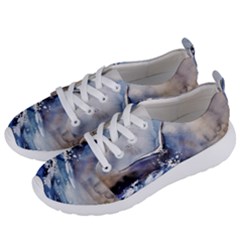 Art Painting Sea Storm Seagull Women s Lightweight Sports Shoes by Pakrebo