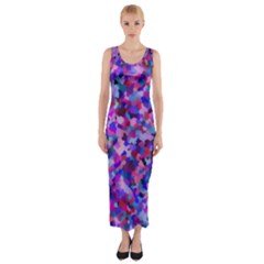 Buty Fitted Maxi Dress by artifiart