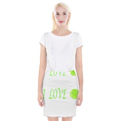 I Lovetennis Braces Suspender Skirt by Greencreations