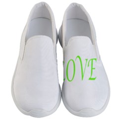 I Lovetennis Men s Lightweight Slip Ons by Greencreations