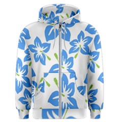 Hibiscus Wallpaper Flowers Floral Men s Zipper Hoodie by Pakrebo