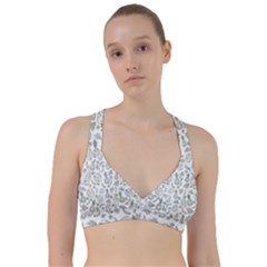 Tropical Pattern Sweetheart Sports Bra by Valentinaart