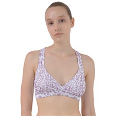 Tropical Pattern Sweetheart Sports Bra by Valentinaart