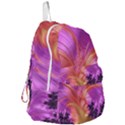 Fractal Puffy Feather Art Artwork Foldable Lightweight Backpack View3