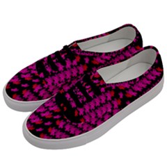 Flowers Coming From Above Men s Classic Low Top Sneakers by pepitasart