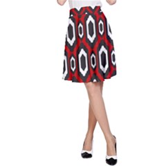 Decorative Pattern A-line Skirt by Valentinaart