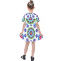 Mandala Geometric Design Pattern Kids  Sailor Dress View2