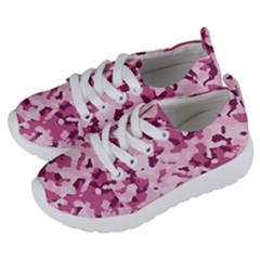 Standard Violet Pink Camouflage Army Military Girl Kids  Lightweight Sports Shoes by snek