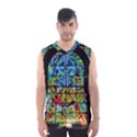 Church Church Window Window Men s Basketball Tank Top View1