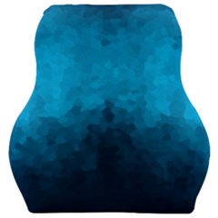 Deep Ocean Car Seat Velour Cushion  by LoolyElzayat