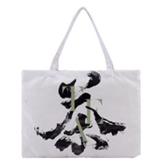 Tea Calligraphy Medium Tote Bag by EMWdesign