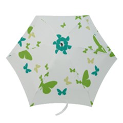 Butterfly Mini Folding Umbrellas by Mariart