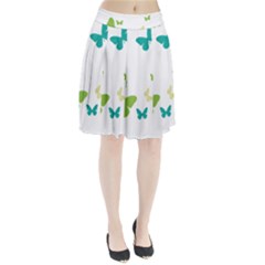 Butterfly Pleated Skirt by Mariart