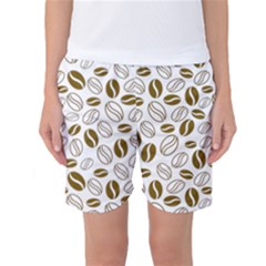 Coffee Beans Vector Women s Basketball Shorts by Mariart