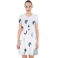 Shape Vector Triangle Adorable In Chiffon Dress by Mariart