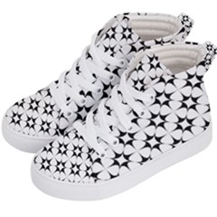 Star Background Kids  Hi-top Skate Sneakers by Mariart