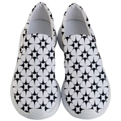 Star Background Women s Lightweight Slip Ons by Mariart