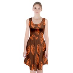 Pattern Leaf Plant Racerback Midi Dress by Mariart