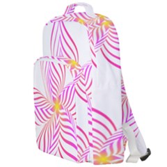 Petal Flower Double Compartment Backpack by Mariart