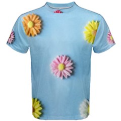 Daisy Men s Cotton Tee by WensdaiAmbrose