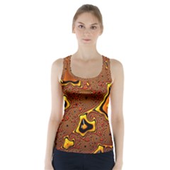 Fractal Julia Mandelbrot Art Racer Back Sports Top by Pakrebo