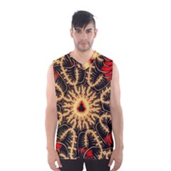 Fractal Julia Mandelbrot Art Men s Basketball Tank Top by Pakrebo