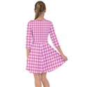 Pink Gingham Smock Dress View2