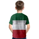 Flag Patriote Quebec Patriot red green white grunge Separatism Kids  Cotton Tee View2