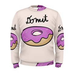 Donuts Sweet Food Men s Sweatshirt by Mariart