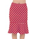 Red Hot Polka Dots Mermaid Skirt View1