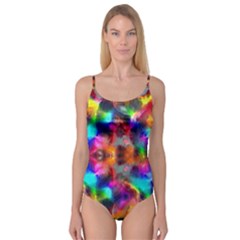 Farbenpracht Kaleidoscope Camisole Leotard  by Pakrebo