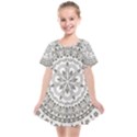 Vector Mandala Drawing Decoration Kids  Smock Dress View1