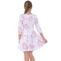 Pastel Pink Hearts Smock Dress View2